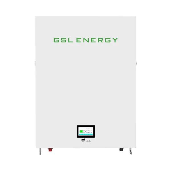 GSL Energy Battery Power Storage Wall | LiFePO4 51.2V 280Ah 14.34kWh | Wall-Mounted | Compatible with SOL-ARK 15K Inverter and UL9540 & UL1973 Certificated, Indoor use.