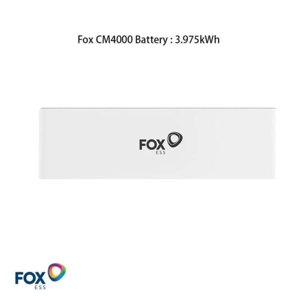 Fox ESS ECS4000-H4 16kWh High Voltage Battery Storage System | Compatible with Fox ESS H1 Series Hybrid inverter | Certificated UL9540 - Image 3