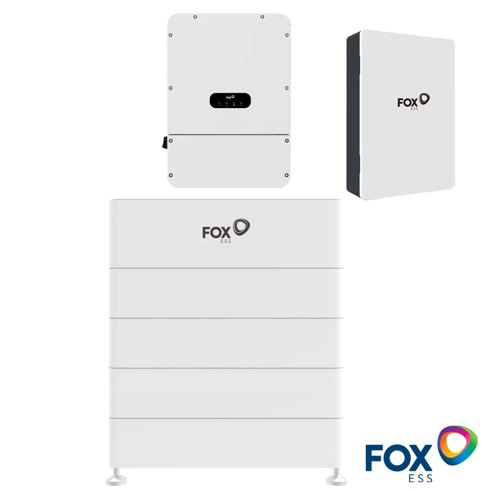 Fox ESS Battery Storage System Kit | H1-11.4-US 11.4kW Split-Phase Hybrid Inverter + ECS4000-H5 20kWh High Voltage Battery+Smart Hub G2 | Certificated UL9540